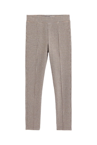Leggings - Beige y azul marino