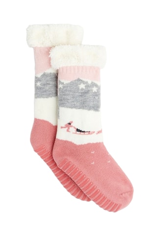 Calcetines antideslizantes - Rosa