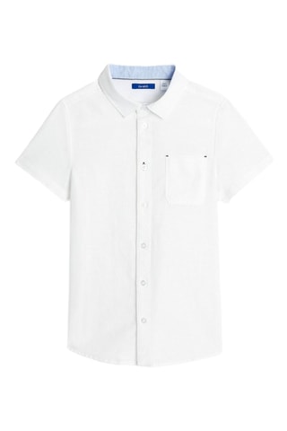 Camisa de lino - Blanco