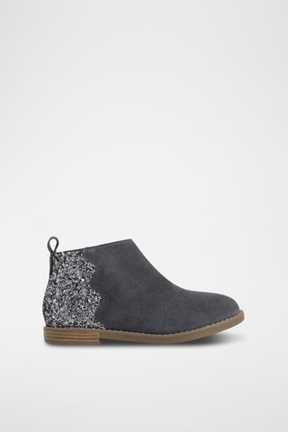 Botines de nobuk - Negro