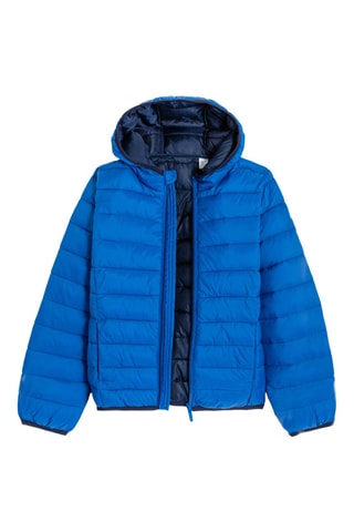 Anorak con capucha - Azul cobalto
