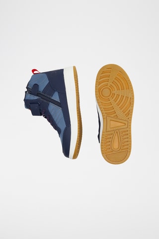 Zapatillas altas - Azul marino