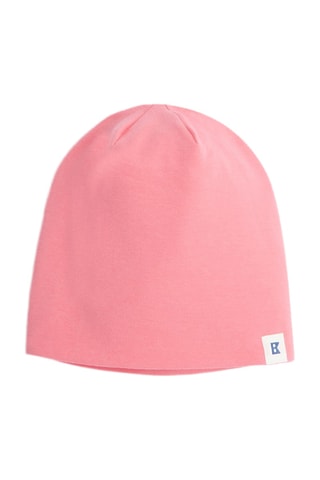 Bonnet en coton biologique - Rose