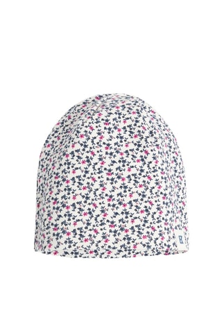 Bonnet - Bleu cobalt et blanc