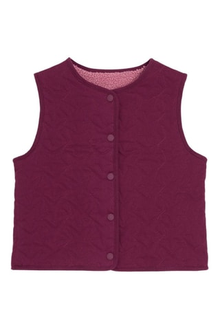 Chaleco reversible - Violeta - Okaïdi