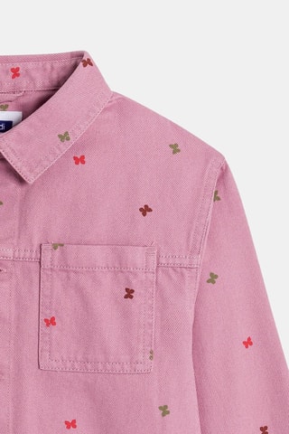 Chaqueta vaquera - Rosa viejo - Okaïdi