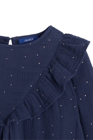 Vestido - Azul marino - Okaïdi
