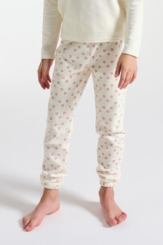 Pijama de terciopelo - Crudo - Okaïdi