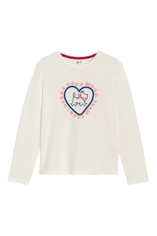 Camiseta - Crudo - Okaïdi