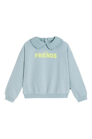 Sudadera - Celeste - Okaïdi