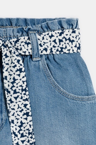 Short vaquero - Azul - Okaïdi