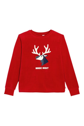 Sudadera y pantalón de chándal - Rojo y blanco - Okaïdi