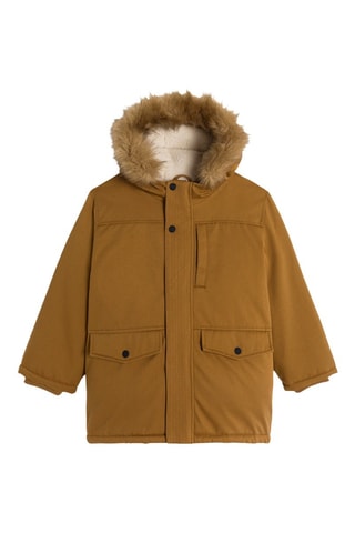 Parka con capucha - Marrón - Okaïdi