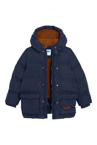 Anorak con capucha - Azul marino - Okaïdi
