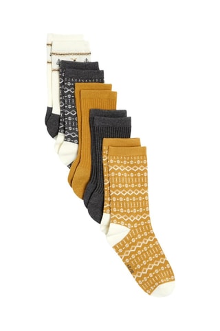 5 pares de calcetines - Azul petróleo - Okaïdi
