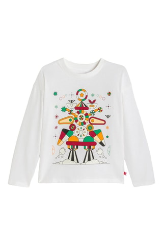 Camiseta - Blanco - Okaïdi