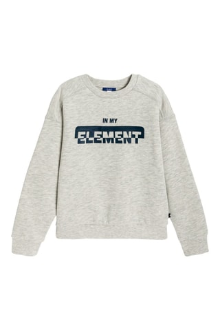 Sudadera - Gris jaspeado - Okaïdi