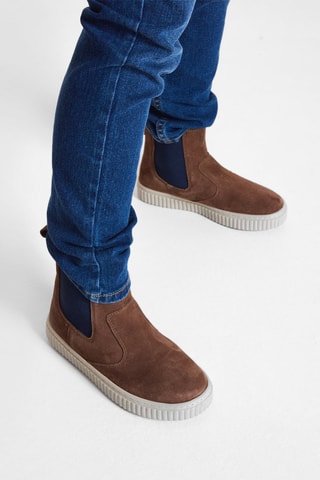 Botas Chelsea - Marrón - Okaïdi