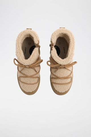 Botines forrados - Camel