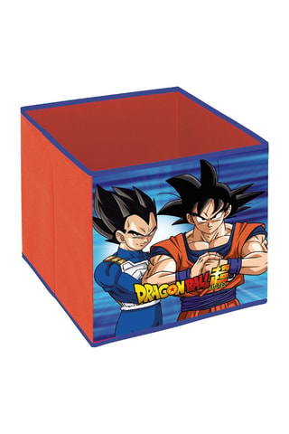 Cube de rangement pliable Son Goku et Vegeta Dragon Ball Super - Bleu et rouge