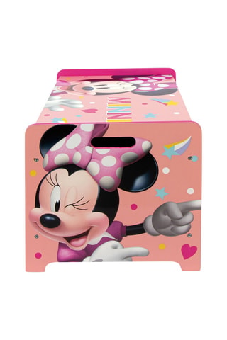 Banc-coffre à jouets Minnie Disney - Rose