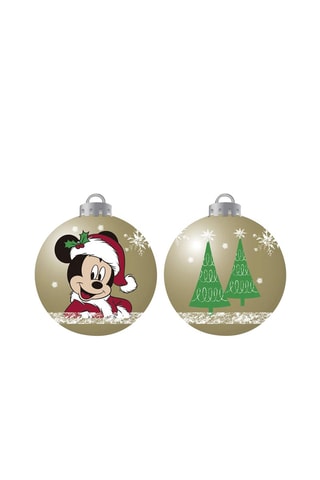 10 boules de Noël Mickey Disney 6 cm