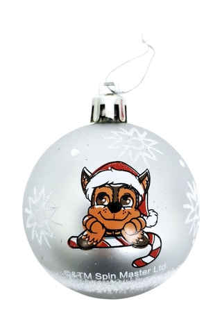 10 boules de Noël Pat' Patrouille 6 cm