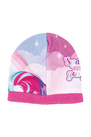 Muts en Handschoenen Eenhoorn - Blauw, roze en paars