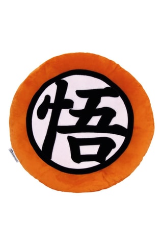 Dubbelzijdig Kussen Dragon Ball - 36 x 36 x 4 cm - Wit, zwart en oranje