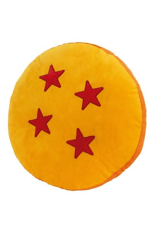 Dubbelzijdig Kussen Dragon Ball - 36 x 36 x 4 cm - Wit, zwart en oranje