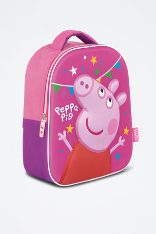 Rugtas Peppa Pig - Blauw, roze en rood