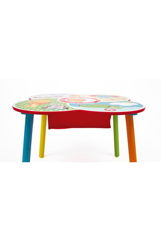 Table et chaise en bois Colorbox - Dès 3 ans - 65 x 8 x 64 cm