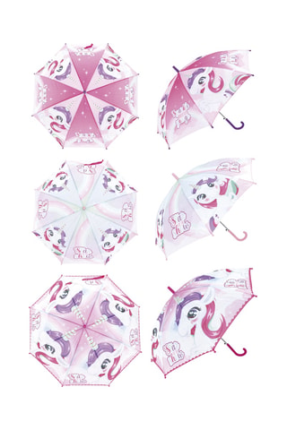 Automatische Paraplu Eenhoorn - Roze