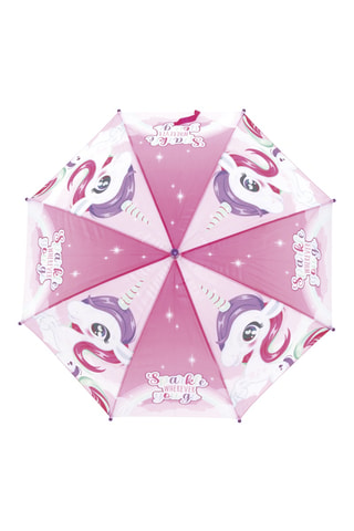 Automatische Paraplu Eenhoorn - Roze