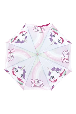 Automatische Paraplu Eenhoorn - Roze