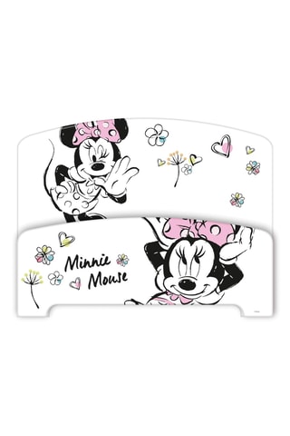 Lit Minnie Disney - Couchage 140 x 70 cm - Blanc