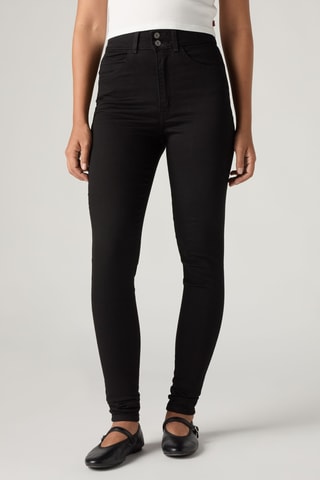 Jean Retro High Skinny - Noir