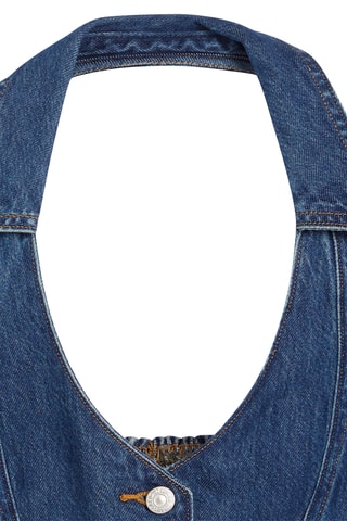 Chemisier en jean Bria Denim - Bleu foncé