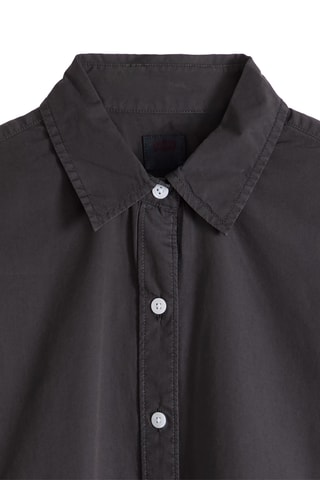 Chemisier Cropped Harlie Phantom Gd - Noir