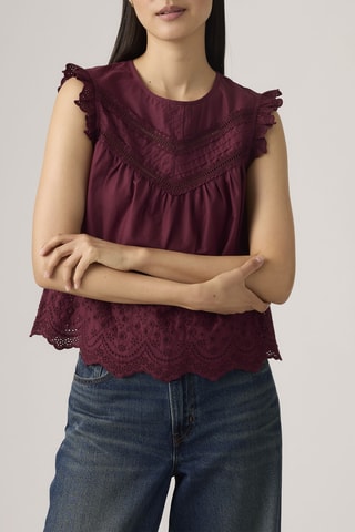 Blouse Sienna - Rouge