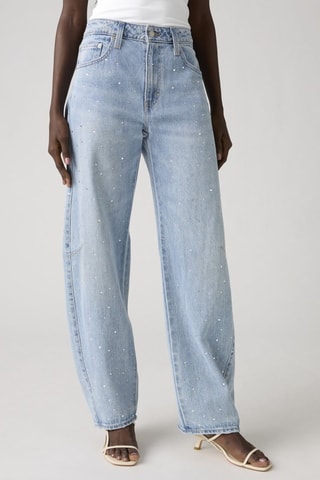 Jean wide legs Baggy - Bleu