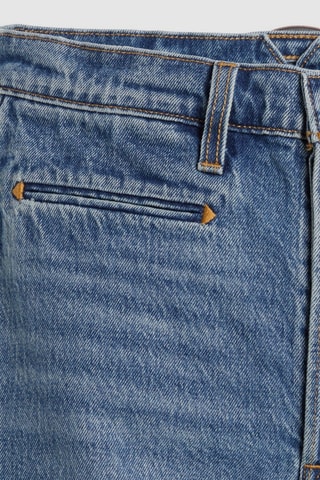 Jean Ribcage Full Lenght Western - Bleu
