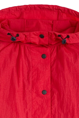 Coupe-vent à capuche Simone Blouson Parka Urban - Rouge