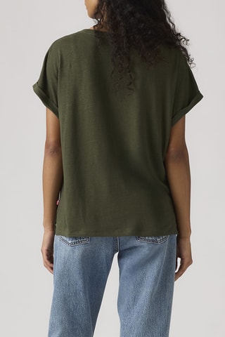 T-shirt en lin Lori - Vert