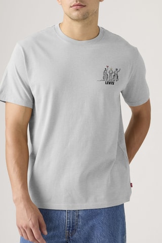 T-shirt Relaxed Fit Chaps - Gris