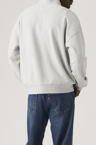 Sweat Boxy Quarter - Gris