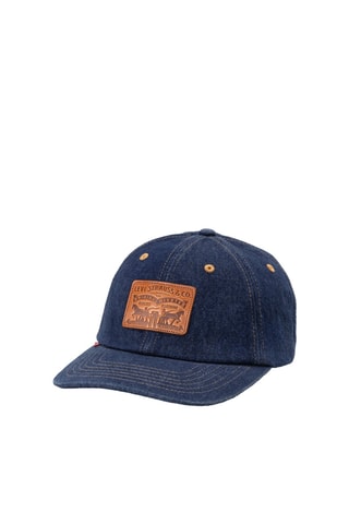 Casquette en jean Relaxed Dad Heritage - Bleu