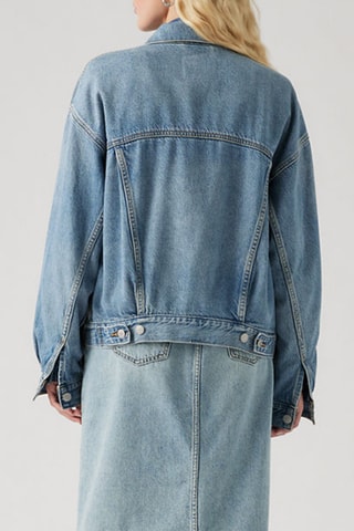 Veste en jean 90's Trucker - Bleu