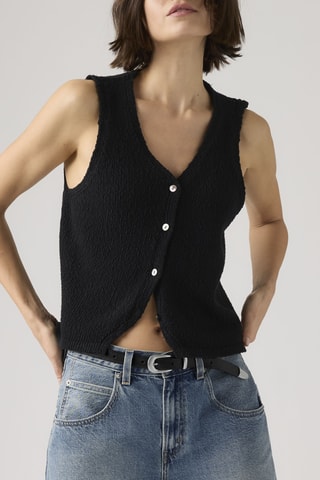 Gilet sans manches Helen - Noir