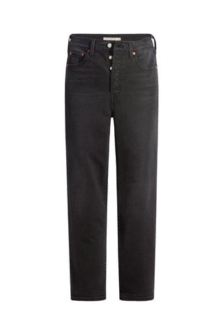 Jean Ribcage Straight Ankle - Noir